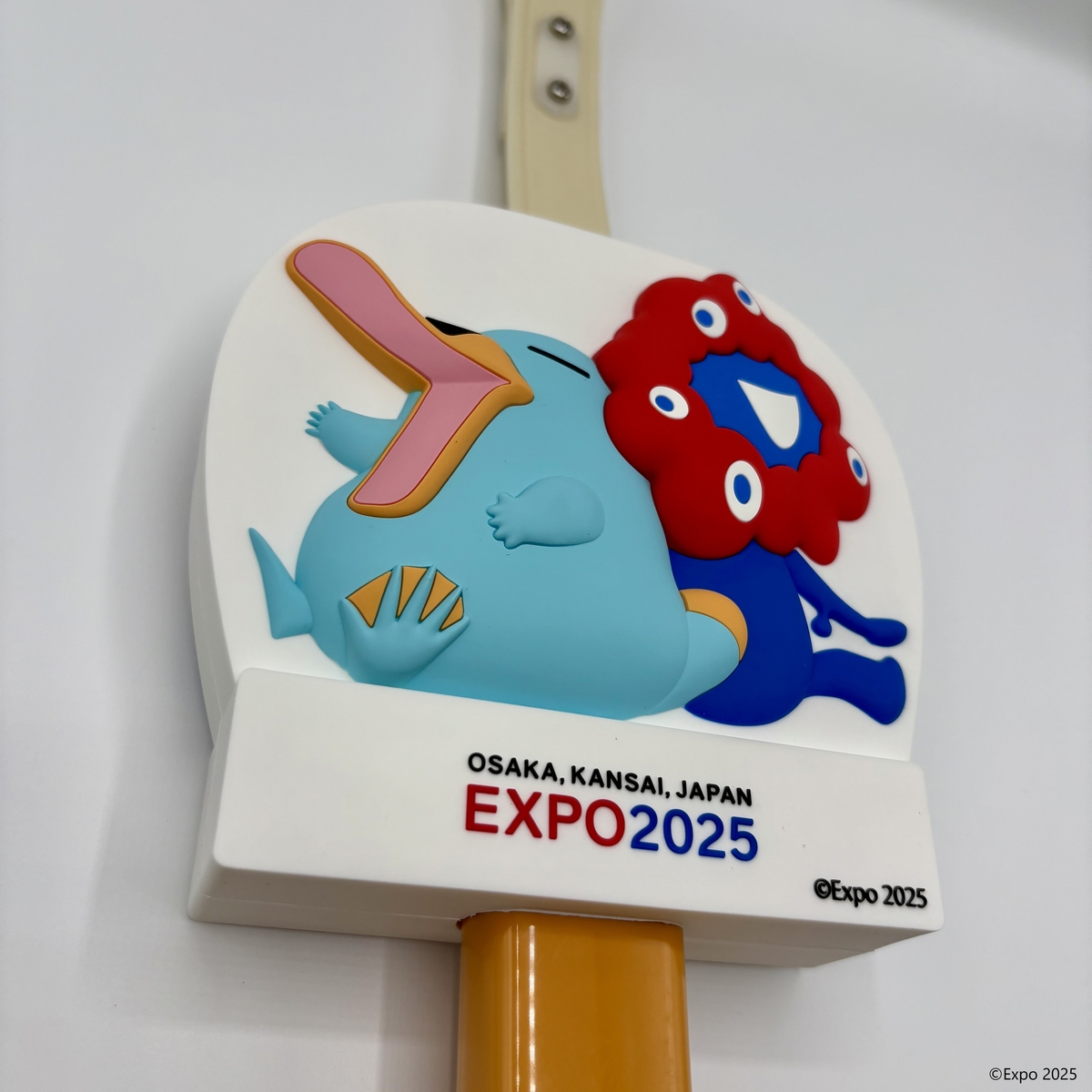 【数量限定】EXPO2025 ミャクミャク つり革レプリカ　新品未使用 ミャクミャク・イコちゃん 大阪・関西万博ラッピング環状線 つり